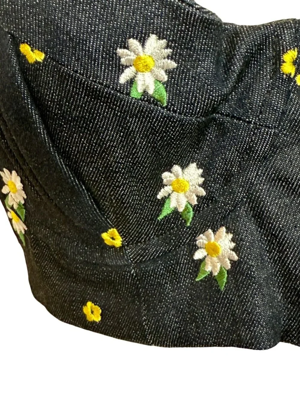 Miaou Dylan Bra Top Embroidered NWOT - Size L - Picture 8 of 8